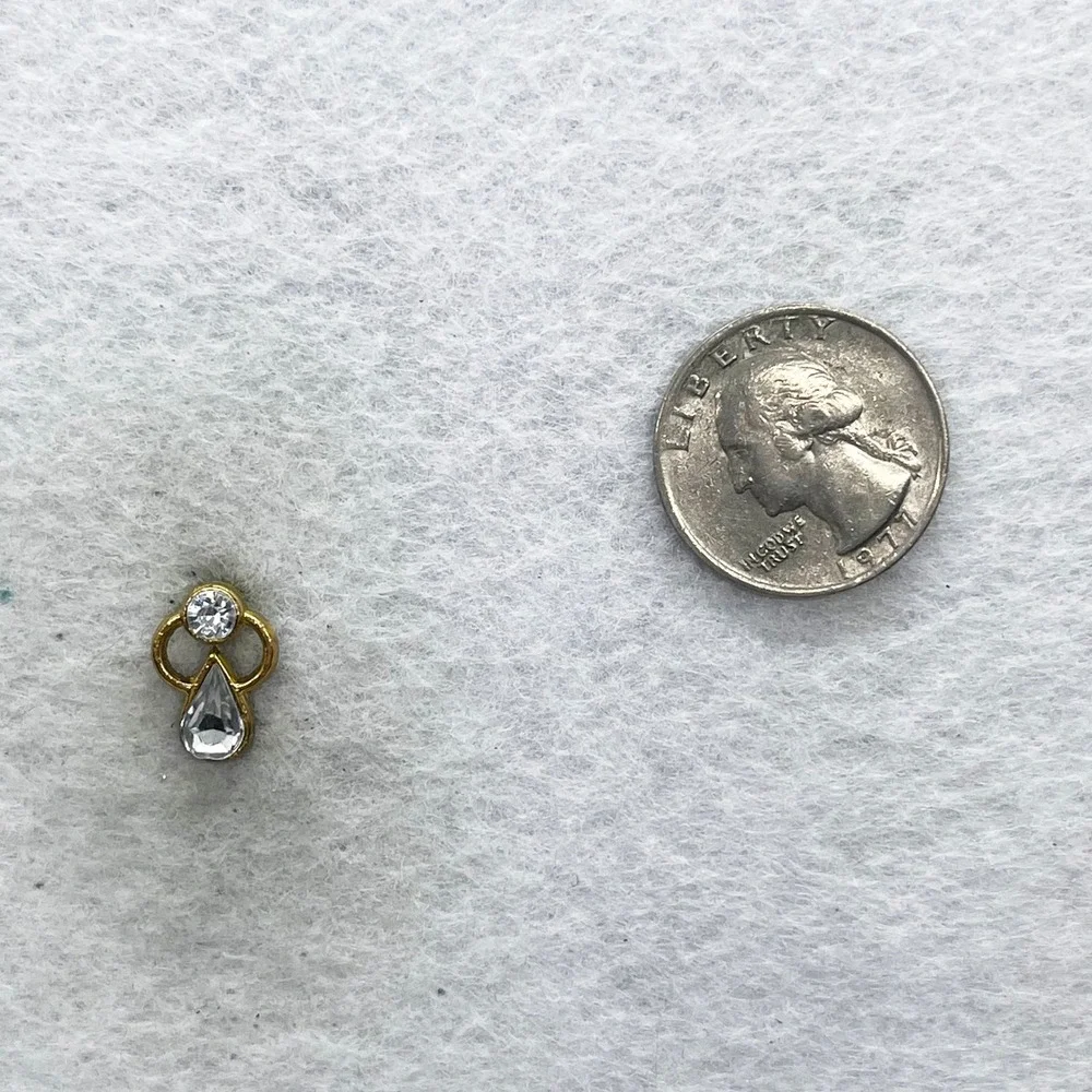 🔮‎ 5/$25 Rhinestone Angel Pin
